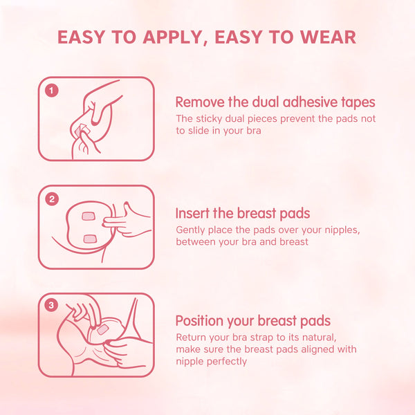 Disposable Nursing Breast Pads – Soft & Leak-Proof for Moms