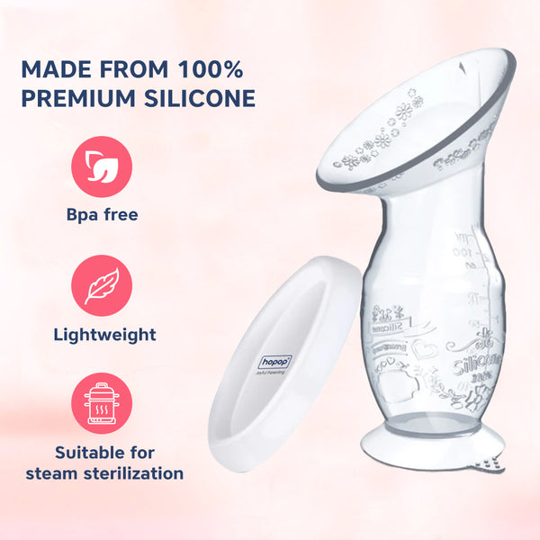 Natural Fit Silicone Manual Breast Pump