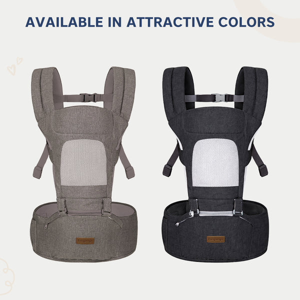 5 in 1 Elite Hip Seat Baby Carrier for Comfortable Carrying