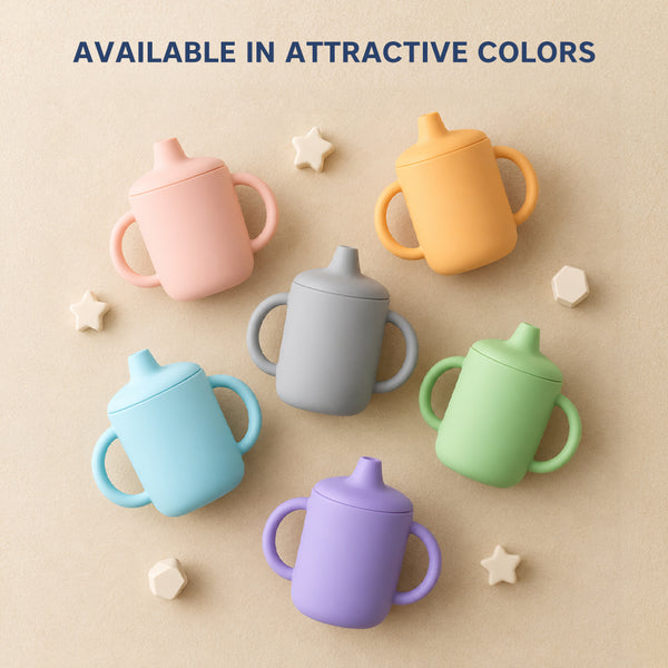 3-in-1 Sipper Cup with Spout & Straw - 210ml