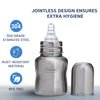 Baby Steel Feeding Bottle - hopop.in