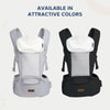 5 in 1 Elegant Hip Seat Baby Carrier for Comfortable Every Journey