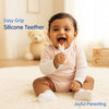 Silicone Baby Teether | Sensory Chew Toy for Gum Relief | Pack of 1- Assorted