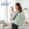 Hopop Portable & Stylish Baby Diaper Bag - Travel Friendly & Spacious