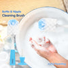 2-IN-1 Bottle & Nipple Cleaning Brush with Grooved Handle & Suction Base - hopop.in
