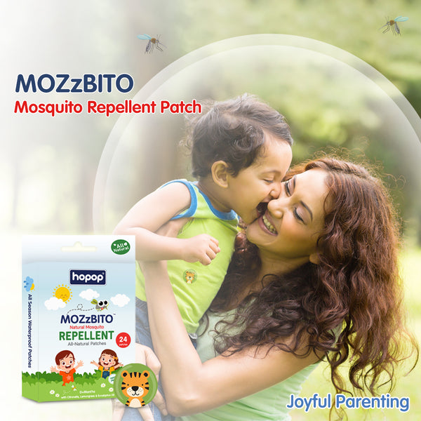 Mozzbito Natural Mosquito Repellent Patches - 24 Patches - hopop.in