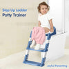 Adjustable toilet training seat for kids