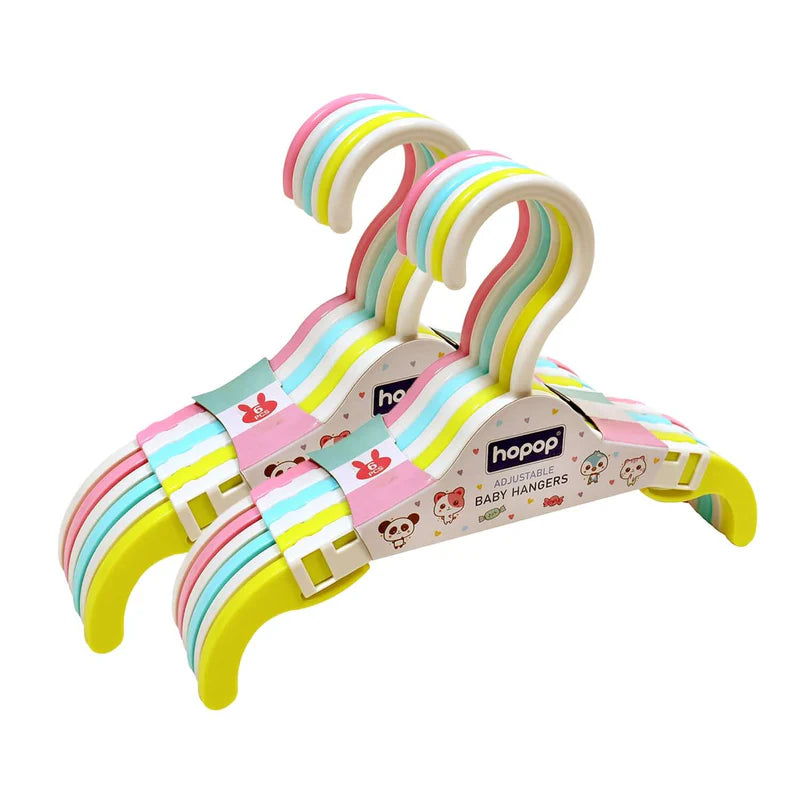 Buy Telescopic Adjustable Anti Slip Plastic Hanger for Baby Kids Clothes Hopop.in