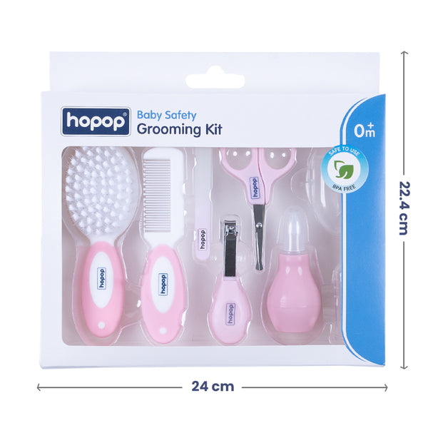 Hopop Grooming Kit for Newborns & Toddlers, 7 in 1 Grooming Set