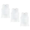 "Baby thermal sleeveless inner vest – pack of 3 warm cotton vests"