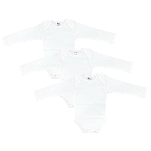 Baby Thermal Full Sleeves Romper - Pack of 3 - hopop.in