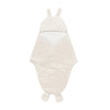 Hopop Baby Soft Fleece Hooded Wrapper Blanket - Cream