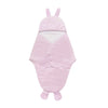Hopop Baby Soft Fleece Hooded Wrapper Blanket - Pink