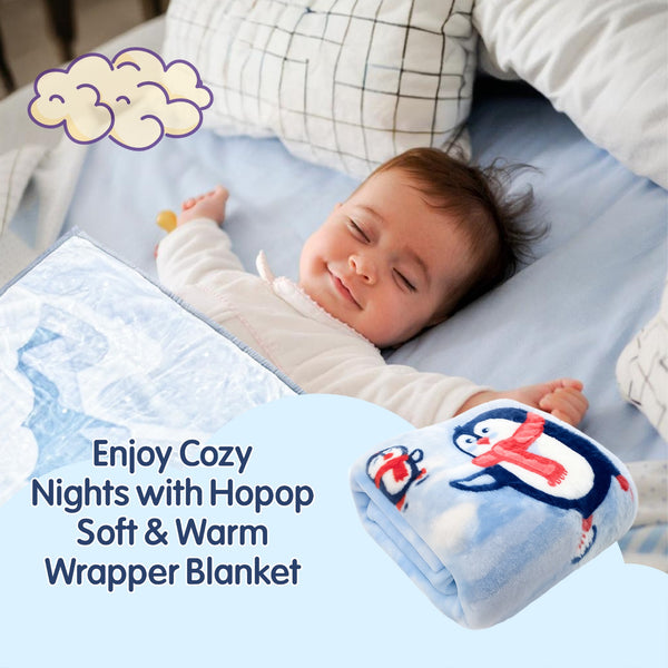 Soft and warm baby blanket – cozy, lightweight, gentle on baby's skin
