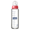 Premium Slim Neck Glass Feeding Bottle, 250ml - hopop.in