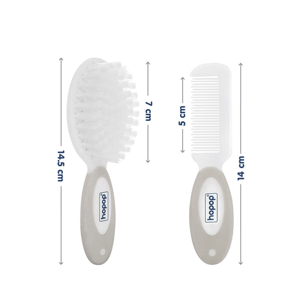 Rounded teeth comb for detangling infant hair