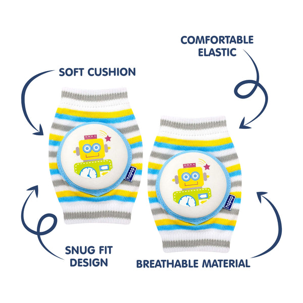 Anti Slip Elbow & Knee Pads for Crawling Baby
