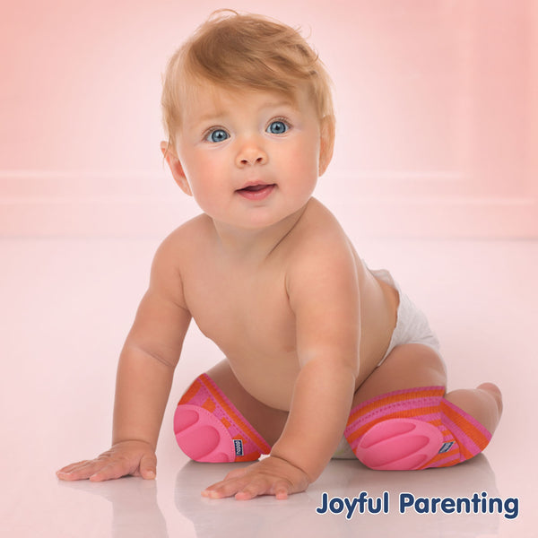 Anti-slip elbow and knee pads for crawling babies