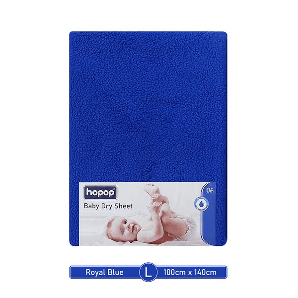 Buy Hopop Baby Dry Sheet, Blue (Large) - Hopop.in