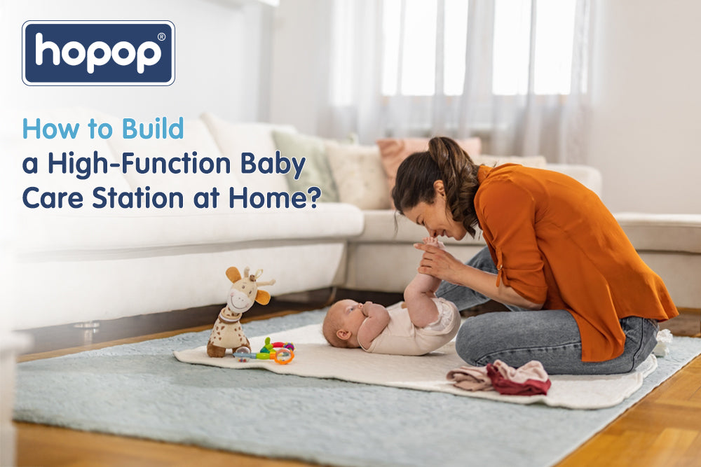 How to Build a High-Function Baby Care Station at Home