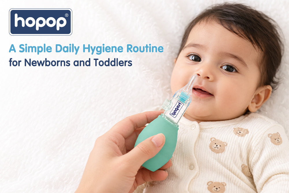 A Simple Daily Hygiene Routine for Newborns and Toddlers
