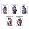Elite 5 in 1 Hip Seat Baby Carrier - hopop.in