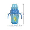 Spill-Proof Sipper Cup with Spout & Straw - 210ml