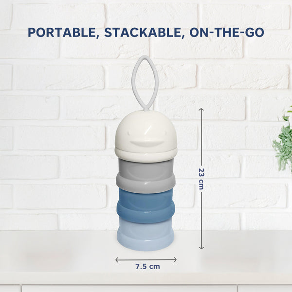 3-Layer Stackable Baby Milk Powder & Food Storage Container