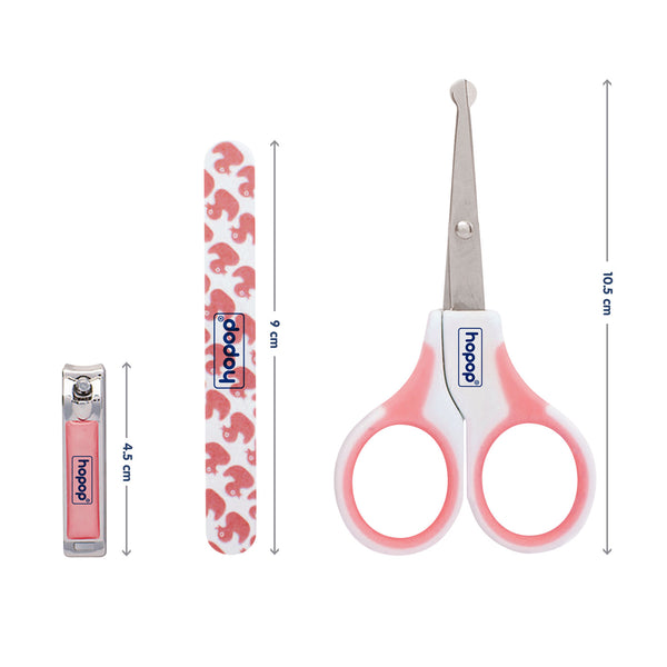 Safety nail care set for babies and newborns