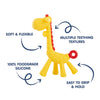 Silicone Giraffe Teether for Baby – Safe & Soothing Teething Toy