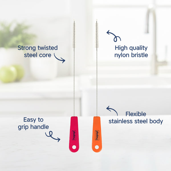 Easy Straw Cleaning Brush – Pack of 2