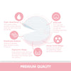 Hygienic nursing pads for sensitive skin