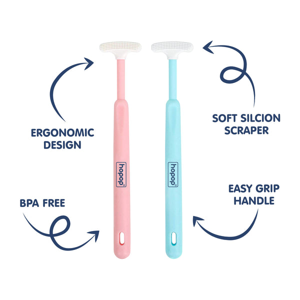 Tender oral hygiene tongue cleaner – soft and durable