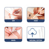 Baby hygiene cotton buds – plastic-free spiral design