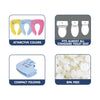 Hygienic travel toilet seat for toddlers – lightweight and safe