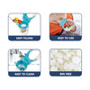 BPA-free baby food nibbler and teether combo