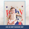 Hopop Multipurpose Baby Massage Mat Waterproof Diaper Changing Mat - Baby
