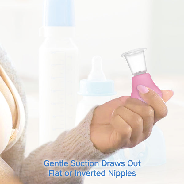 "Safe nipple extractor for breastfeeding – gentle and easy to use"