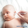 Eco-friendly baby cotton swabs with gentle spiral tips