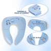 Kids foldable potty seat with carry pouch – BPA-free