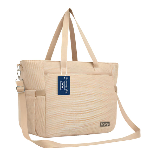 Hopop Tote Diaper Bag with Changing Mat
