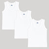 Baby Round Neck Sleeveless Vest for 3-6 Months - Pack of 3