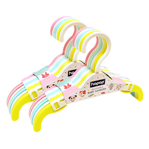 Adjustable Anti-Slip Baby Clothes Hangers – 12 Pack