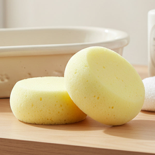 Soft & Gentle Baby Bath Sponge - Pack of 2