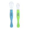 Soft silicone baby self-feeding spoons – BPA-free – pack of 2