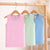 Baby Envelope Neck Sleeveless Vest – Pack of 3, Soft Cotton, Multicolor