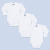 Baby Cotton Round Neck Full Sleeve Romper – Pack of 3