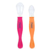Ergonomic baby feeding spoons for weaning and training