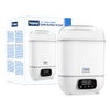 2-in-1 Baby Bottle Sterilizer and Dryer – Fast Steam & Auto-Dry