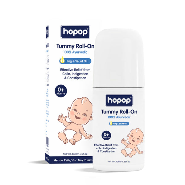 Tummy Roll On for Baby Colic Relief, Constipation & Indigestion - 40ml